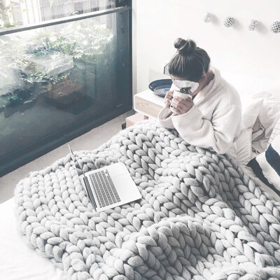 Home Decor Chunky Knit Throw Blanket Wool Handmade Arm Knit Super Soft Thick Large Luxury Cozy Sofa
Home Decor Chunky Knit Throw Blanket Wool Handmade Arm Knit Super Soft Thick Large Luxury Cozy Sofa