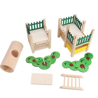 Greensen Mini Wood Pet Living Tunnel System Small Animal House Cabin for Mice Hamster
Greensen Mini Wood Pet Living Tunnel System Small Animal House Cabin for Mice Hamster