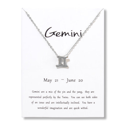 12 Constellations Necklace Pendant Aries Taurus Gemini Cancer Leo Virgo Libra Scorpio Sagittarius Capricorn Aquarius Pisces
12 Constellations Necklace Pendant Aries Taurus Gemini Cancer Leo Virgo Libra Scorpio Sagittarius Capricorn Aquarius Pisces