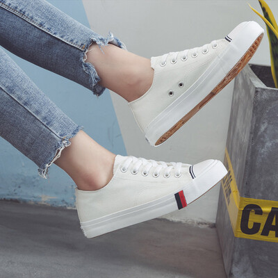 Fall 2019 new Korean version of small white canvas shoes women casual womens shoes Joker flat white shoes student shoes
Fall 2019 new Korean version of small white canvas shoes women casual womens shoes Joker flat white shoes student shoes