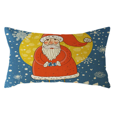 Tailored Christmas Santa Claus Pillow Case Linen 30x50cm Throw Cushion Cover Home Decor
Tailored Christmas Santa Claus Pillow Case Linen 30x50cm Throw Cushion Cover Home Decor