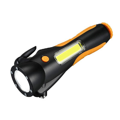 Vislone Multi-function COB LED Flashlight Safety Emergency Flashlight Super Bright for Camping Hiking Backpacking Fishing
Vislone Multi-function COB LED Flashlight Safety Emergency Flashlight Super Bright for Camping Hiking Backpacking Fishing