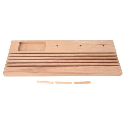Greensen DIY Sewing Tool Wooden Ruler Rack Holder Stand Storage Organizer with Coils Spool Holder
Greensen DIY Sewing Tool Wooden Ruler Rack Holder Stand Storage Organizer with Coils Spool Holder