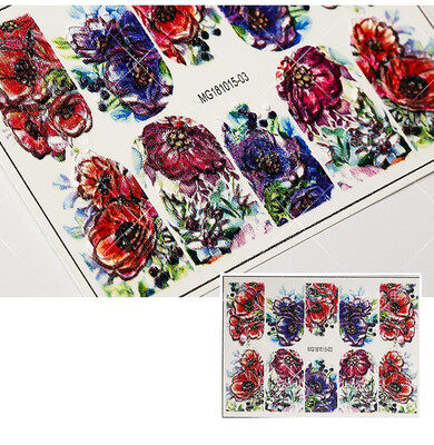 〖Follure〗1Pcs 6D Engraved Flower Acrylic Nail sticker Nail Stickers Embossed Flower Water
〖Follure〗1Pcs 6D Engraved Flower Acrylic Nail sticker Nail Stickers Embossed Flower Water