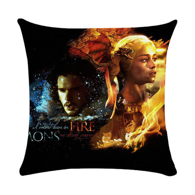 18" Square Game of Thrones Cotton Linen Home Decorative Throw Pillow Case Cushion Cover 45cm45cm
18" Square Game of Thrones Cotton Linen Home Decorative Throw Pillow Case Cushion Cover 45cm45cm