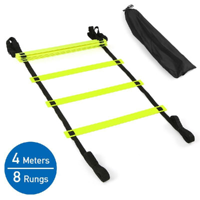 4M - 10M 81220 Rungs Speed Agility Ladder with Carry Bag for Soccer Football Training
4M - 10M 81220 Rungs Speed Agility Ladder with Carry Bag for Soccer Football Training