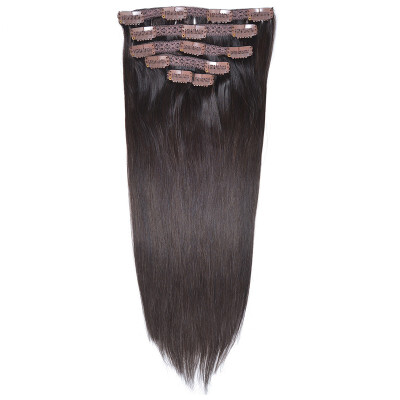 BHF Hair Clips on Hair Brazilian Virgin Hair Clip In Extensions Grade 8A Remy Human Hair Double Weft 7PiecesLot 100g 16Clips
BHF Hair Clips on Hair Brazilian Virgin Hair Clip In Extensions Grade 8A Remy Human Hair Double Weft 7PiecesLot 100g 16Clips