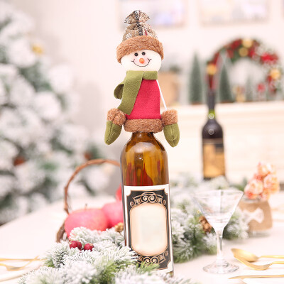 New Christmas Decor Cartoon Santa Claus Snowman Deer Wine Bottle Cover Clothes
New Christmas Decor Cartoon Santa Claus Snowman Deer Wine Bottle Cover Clothes