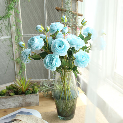 Gobestart Artificial Fake Western Rose Flower Peony Bridal Bouquet Wedding Home Decor BU
Gobestart Artificial Fake Western Rose Flower Peony Bridal Bouquet Wedding Home Decor BU