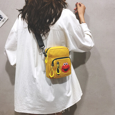 Ins Japanese canvas small bag female 2019 new casual Harajuku student shoulder Messenger bag sesame street bag tide
Ins Japanese canvas small bag female 2019 new casual Harajuku student shoulder Messenger bag sesame street bag tide