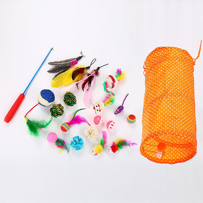 20pcs Mini Playing Mouse Pet Cat toy Set Feather Teaser Wand Catnip Toys Ball Rings cats interactive Products
20pcs Mini Playing Mouse Pet Cat toy Set Feather Teaser Wand Catnip Toys Ball Rings cats interactive Products