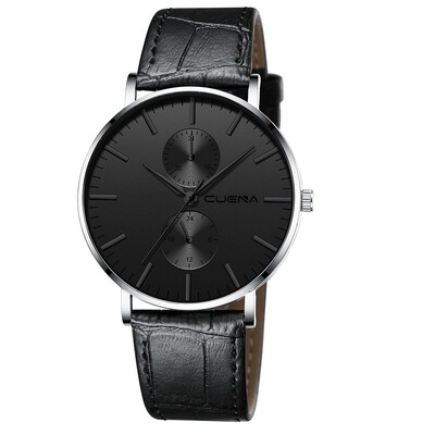 Gobestart Fashion Mens Leather Military Alloy Analog Quartz Wrist Watch Business Watches
Gobestart Fashion Mens Leather Military Alloy Analog Quartz Wrist Watch Business Watches