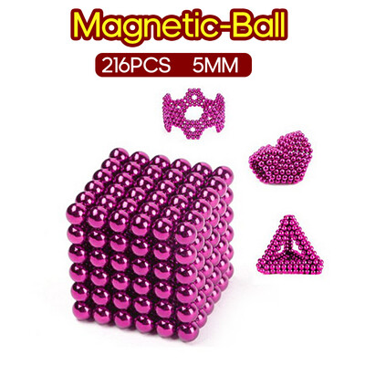216PCS Magnetic-Ball 5mm Building Toy Simple Design Office Adults Stress Relief Toys
216PCS Magnetic-Ball 5mm Building Toy Simple Design Office Adults Stress Relief Toys