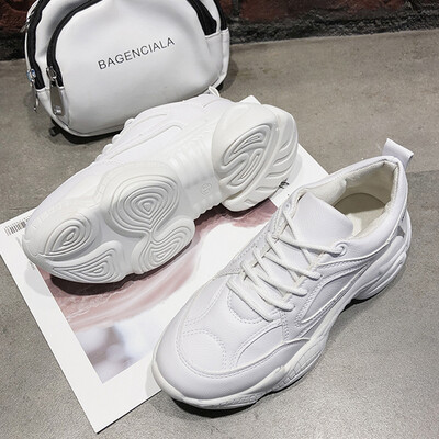 Sports shoes women leisure height muffin thick bottom Korean version of small white shoes 2019 spring shoes Joker student dad shoe
Sports shoes women leisure height muffin thick bottom Korean version of small white shoes 2019 spring shoes Joker student dad shoe