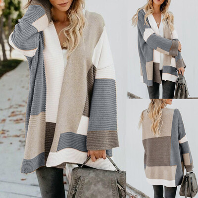 Toponeto Women Ladies Winter long Sleeve Casual Loose Knitted Sweater Jumper Coat Tops
Toponeto Women Ladies Winter long Sleeve Casual Loose Knitted Sweater Jumper Coat Tops