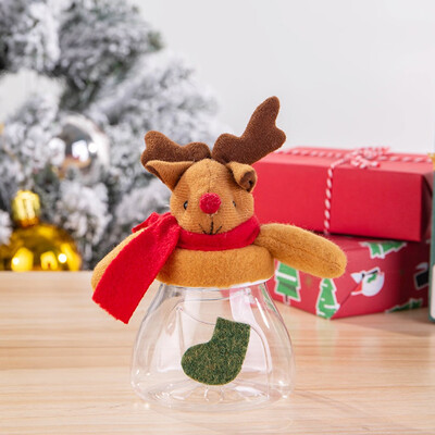 Toponeto Cute Christmas Candy Storage Can Decor For Home Gift Biscuits Food Storage Jar
Toponeto Cute Christmas Candy Storage Can Decor For Home Gift Biscuits Food Storage Jar