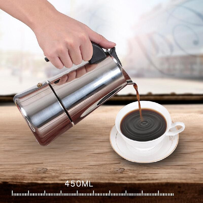 9 Cup 450mL Stainless Steel Espresso Stove Percolator Espresso Maker Pot Stove Top Coffee Maker Italian Espresso Coffee Maker Pot
9 Cup 450mL Stainless Steel Espresso Stove Percolator Espresso Maker Pot Stove Top Coffee Maker Italian Espresso Coffee Maker Pot