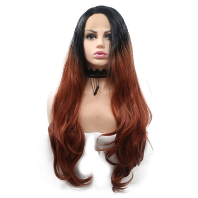 Amazing Star Lace Frontal Wigs Long Wavy Hair Ombre Red Color Heat Resistant Fiber Side Part Synthetic Hair
Amazing Star Lace Frontal Wigs Long Wavy Hair Ombre Red Color Heat Resistant Fiber Side Part Synthetic Hair