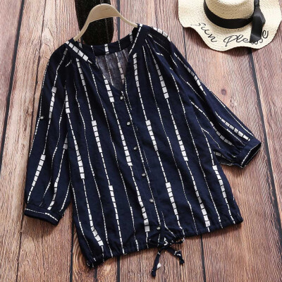 Starmoon Womens Summer Striped Long Sleeve Casual Button Loose Blouse Tops Shirts
Starmoon Womens Summer Striped Long Sleeve Casual Button Loose Blouse Tops Shirts