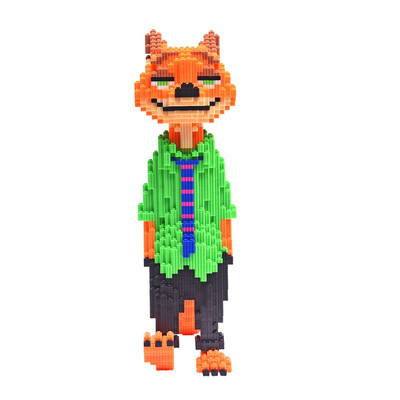 8617 Zootopia Nick Fox Cartoon Model Building Blocks Bricks Kids DIY Birthday Gifts Toys Diamond Doll Pressure Release
8617 Zootopia Nick Fox Cartoon Model Building Blocks Bricks Kids DIY Birthday Gifts Toys Diamond Doll Pressure Release