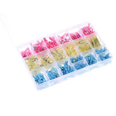 200PCS Heat Shrink Wire Connector Kit Electrical Insulated Crimp Marine Automotive Terminals Set Z200-4
200PCS Heat Shrink Wire Connector Kit Electrical Insulated Crimp Marine Automotive Terminals Set Z200-4