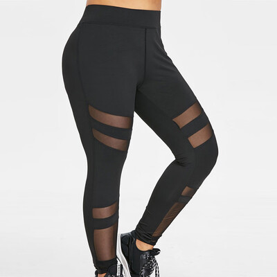 Tailored Women Plus Size Mid Waist Solid Mesh Patchwork Elastic Sports Pants Trousers
Tailored Women Plus Size Mid Waist Solid Mesh Patchwork Elastic Sports Pants Trousers