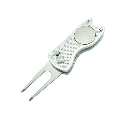 Foldable Golf Pitchfork Putting Green Fork Golf Training Aids Alloy Stainless Steel Golf Divot Repair Tool
Foldable Golf Pitchfork Putting Green Fork Golf Training Aids Alloy Stainless Steel Golf Divot Repair Tool