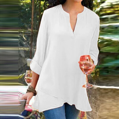 Starmoon Women Casual Solid Boho Long Sleeve V-Ncek Irregularity Top T-Shirt Blouses
Starmoon Women Casual Solid Boho Long Sleeve V-Ncek Irregularity Top T-Shirt Blouses