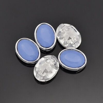 Sew on Taiwan Acrylic Garment Accessories Faceted Oval CornflowerBlue 12x10x55mm Hole 05mm
Sew on Taiwan Acrylic Garment Accessories Faceted Oval CornflowerBlue 12x10x55mm Hole 05mm