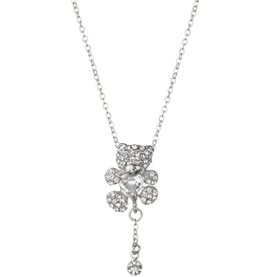 Lovely Little Bear Pendant Necklace With Heart Crystals Rose Gold Color Fashion Choker Necklace For Women Girls Jewelry
Lovely Little Bear Pendant Necklace With Heart Crystals Rose Gold Color Fashion Choker Necklace For Women Girls Jewelry