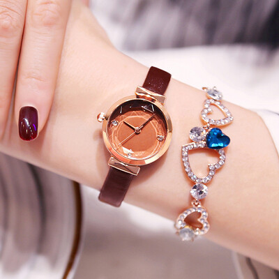 Watch womens ins wind waterproof ultra-thin original wind rhinestone watch womens ins Korean fashion French minority shaking voi
Watch womens ins wind waterproof ultra-thin original wind rhinestone watch womens ins Korean fashion French minority shaking voi