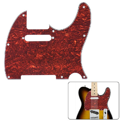 Pickguard Pick Guard 4Ply for Telecaster Standard Modern Style Electric Guitar Tortoise Shell Red
Pickguard Pick Guard 4Ply for Telecaster Standard Modern Style Electric Guitar Tortoise Shell Red