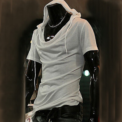 Toponeto Stylish Personality Tops Tees Short Sleeve Man Hooded Casual T-shirt Blouse
Toponeto Stylish Personality Tops Tees Short Sleeve Man Hooded Casual T-shirt Blouse