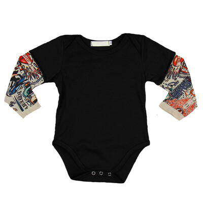 Newborn Baby Girl Boy Bodysuit Long-sleeved Cotton Domineering Flower Arm Printed Jumpsuit Kids One-pieces Clothes
Newborn Baby Girl Boy Bodysuit Long-sleeved Cotton Domineering Flower Arm Printed Jumpsuit Kids One-pieces Clothes
