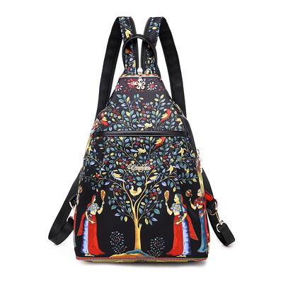 Ethnic Wind Shoulder Bag Womens Fashion Small Backpack Oxford Canvas Breastpack Small Shoulder Backpack
Ethnic Wind Shoulder Bag Womens Fashion Small Backpack Oxford Canvas Breastpack Small Shoulder Backpack