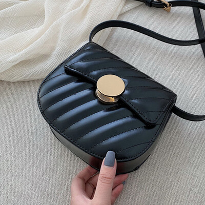 New small bag women2019 new style slant bag Korean version round-round saddle bag semi-round saddle bag
New small bag women2019 new style slant bag Korean version round-round saddle bag semi-round saddle bag