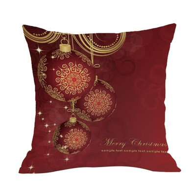 Tailored Happy Christmas Pillow Cases Linen Sofa Cushion Cover Home Decor Pillow Core
Tailored Happy Christmas Pillow Cases Linen Sofa Cushion Cover Home Decor Pillow Core