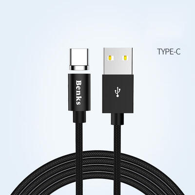Benks 12m Magnetic Charger USB Cable Type C Lightning Mobile Phone Fast Charging Nylon Cable For Samsung IPHONE -MICRO USB
Benks 12m Magnetic Charger USB Cable Type C Lightning Mobile Phone Fast Charging Nylon Cable For Samsung IPHONE -MICRO USB