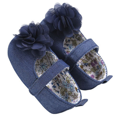 Cute Blue Autumn Kids Girls Anti-skid Princess Flower Cotton Children Shallow First Walkers Baby Shoes
Cute Blue Autumn Kids Girls Anti-skid Princess Flower Cotton Children Shallow First Walkers Baby Shoes