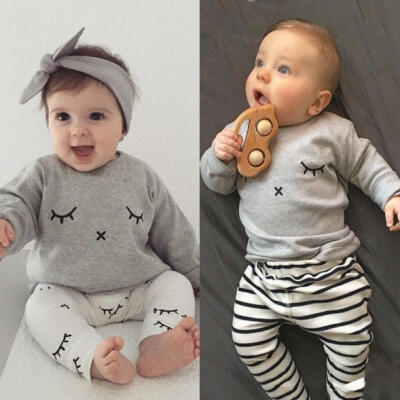Newborn Baby Clothing Sets Boys Girls Smile Jumpsuit Tops T shirt Long Pants Outfits
Newborn Baby Clothing Sets Boys Girls Smile Jumpsuit Tops T shirt Long Pants Outfits