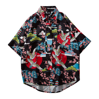 Tailored Summer Mens Print Shirts Casual Short Sleeve Beach Tops Loose Casual Blouse
Tailored Summer Mens Print Shirts Casual Short Sleeve Beach Tops Loose Casual Blouse