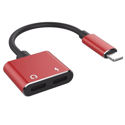2 in 1 Lightning Audio Charging Adapter to Earphone AUX Cable for Listening Music Charging Converter For iPhone X 8 7 iPod iPad iO
2 in 1 Lightning Audio Charging Adapter to Earphone AUX Cable for Listening Music Charging Converter For iPhone X 8 7 iPod iPad iO