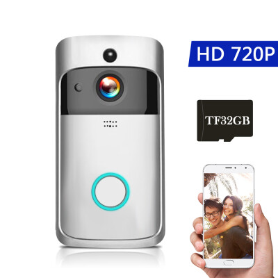 WiFi Smart Wireless Security DoorBell Smart HD 720P Visual Intercom Recording Video Door Phone Remote Home Monitoring Night Vision
WiFi Smart Wireless Security DoorBell Smart HD 720P Visual Intercom Recording Video Door Phone Remote Home Monitoring Night Vision