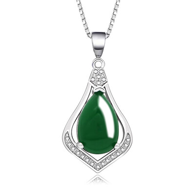 Womens Necklace Retro-inlaid Love Emerald Water Drop Pendant Necklace Jewelry Necklace For Women Wedding Party Jewelry
Womens Necklace Retro-inlaid Love Emerald Water Drop Pendant Necklace Jewelry Necklace For Women Wedding Party Jewelry