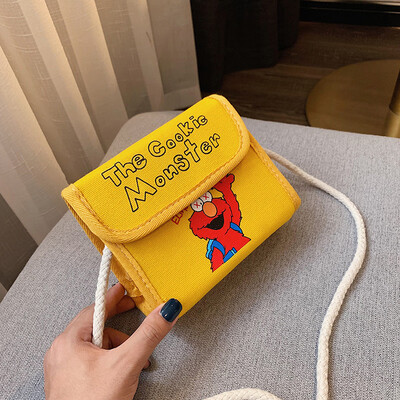 2019 new casual fashion letters Sesame Street canvas bag female cute cartoon wild shoulder slung small square bag
2019 new casual fashion letters Sesame Street canvas bag female cute cartoon wild shoulder slung small square bag
