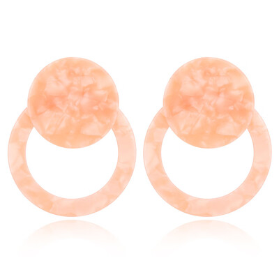 Ethnic Style Double Round Green Pink Blue Acrylic Acetic Drop Earrings For Women Statement Jewelry
Ethnic Style Double Round Green Pink Blue Acrylic Acetic Drop Earrings For Women Statement Jewelry