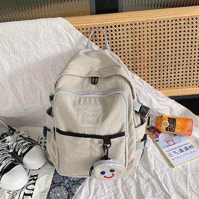 2019 new bag female Korean version of the high school ins super fire college students casual wild son girl backpack
2019 new bag female Korean version of the high school ins super fire college students casual wild son girl backpack