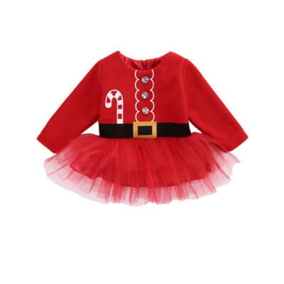 Newborn Baby Girl Long Sleeve Christmas Santa Claus Tulle Dress Outfits Costume
Newborn Baby Girl Long Sleeve Christmas Santa Claus Tulle Dress Outfits Costume