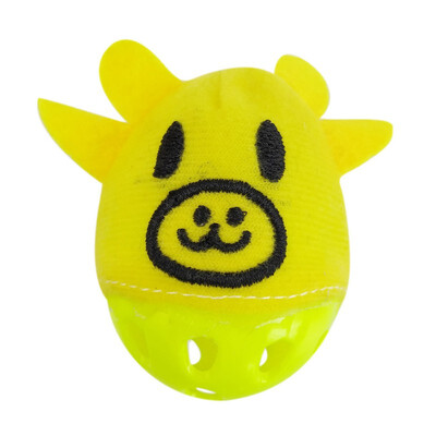 Pet Cats Interactive Ball Bell Toy Cats Kittens Chewing Scratch-resistant Animal-shaped Playing Toy Tooth Clean Ball Of Food
Pet Cats Interactive Ball Bell Toy Cats Kittens Chewing Scratch-resistant Animal-shaped Playing Toy Tooth Clean Ball Of Food