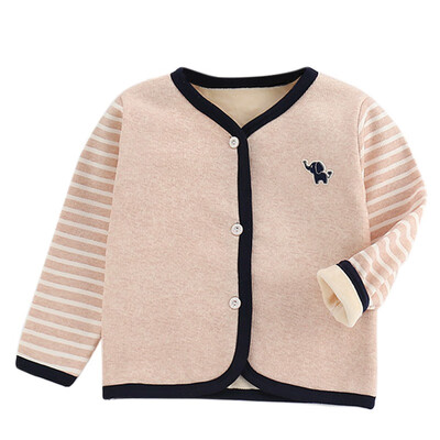 Autumn Children Kids Coat 3M-4Y Warm Cotton Soft Cartoon Pattern Long-sleeve Thick Baby Bottoming Shirt Coat 5 Colors
Autumn Children Kids Coat 3M-4Y Warm Cotton Soft Cartoon Pattern Long-sleeve Thick Baby Bottoming Shirt Coat 5 Colors
